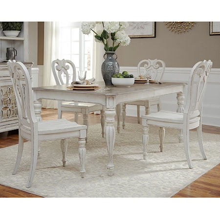 Opt 5 Piece Rectangular Table Set